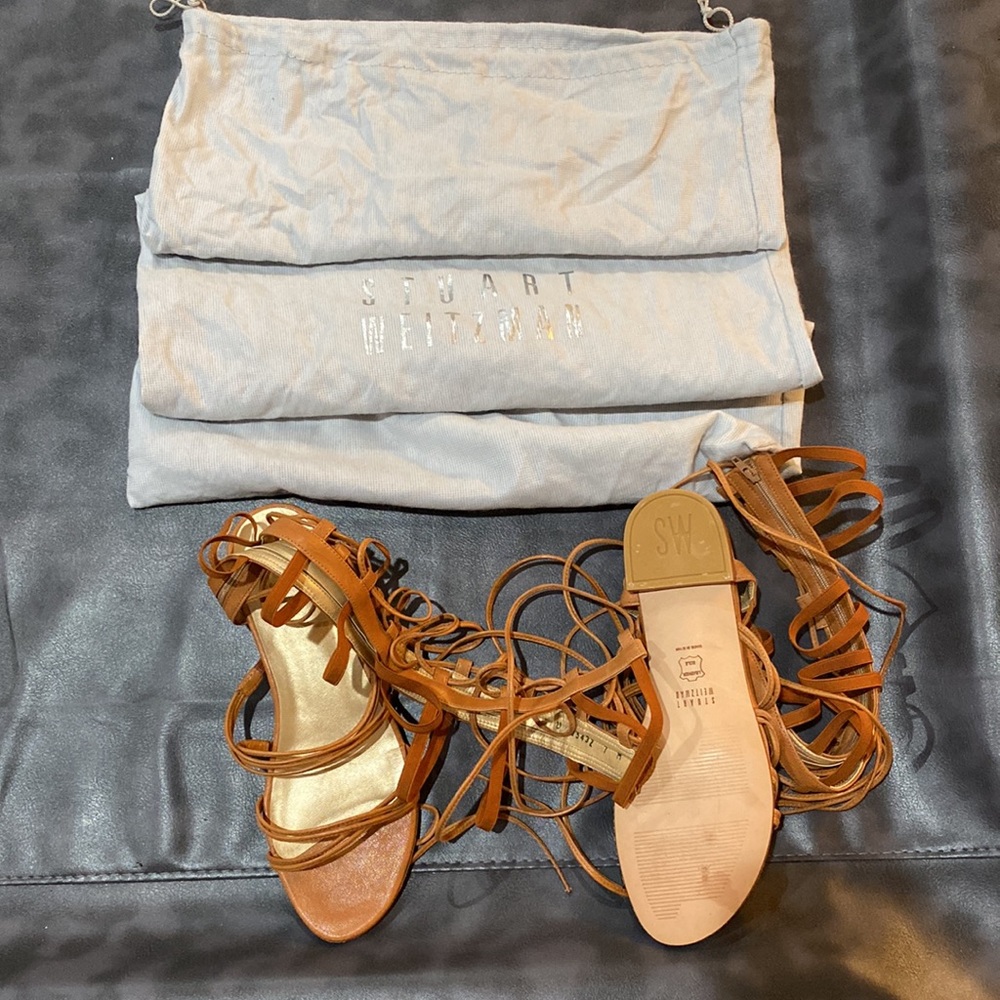 Stuart Weizmann, Authentic, Gladiator Sandal, Wom… - image 6
